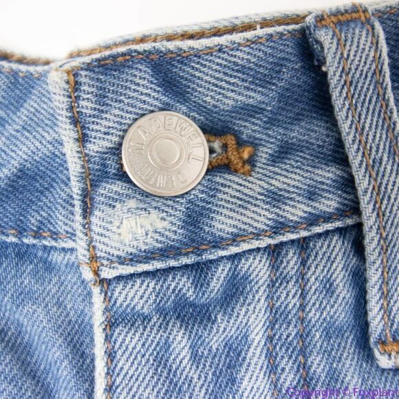 NEW Madewell Relaxed Denim Shorts in Homecrest Wash: Ripped Edition, 26 - Picture 10 of 16